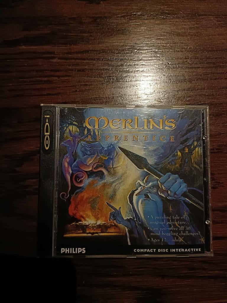 Merlin's Apprentice - Philips CDI, Spelcomputers en Games, Avontuur en Actie, 1 speler, Ophalen of Verzenden, Zo goed als nieuw