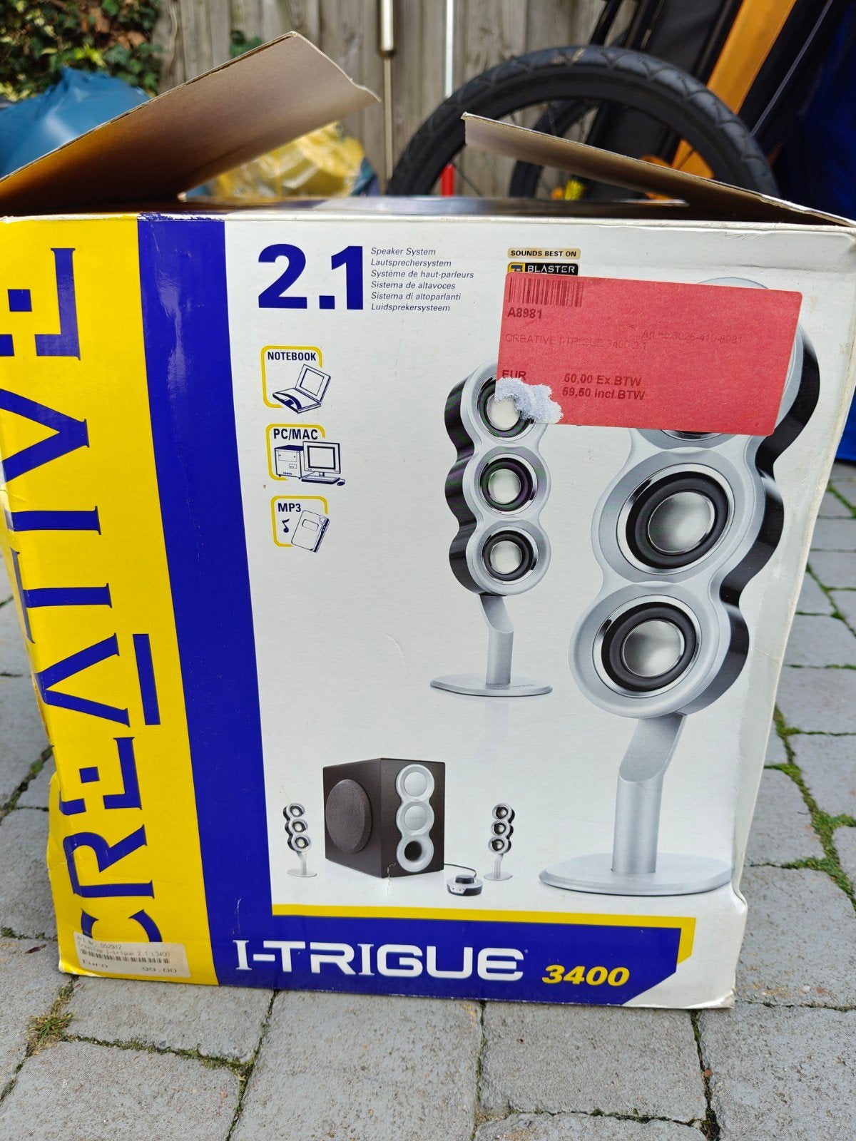 Creative I-Trigue 3400, Overige typen, Nieuw, Minder dan 60 watt, Ophalen