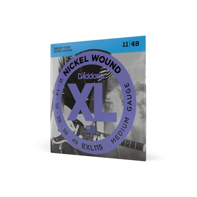 D'Addario EXL115 Blues / Jazz Rock elektrische gitaarsnaren, ., Nieuw, Ophalen of Verzenden, .