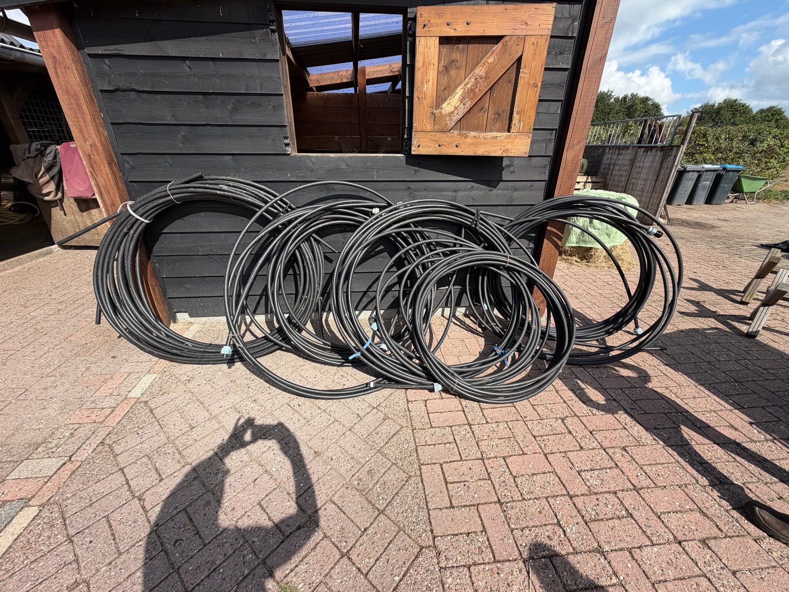 25 mm Tyleen buis - ca. 250 meter, Ophalen, Overige materialen, Gebruikt, 6 meter of meer