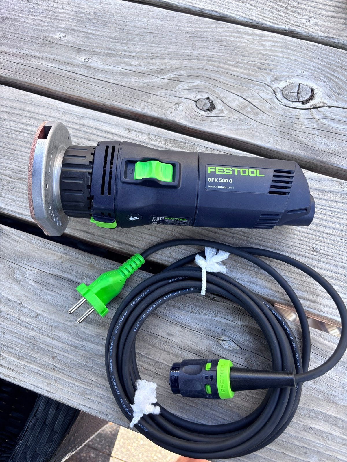 Festool OFK 500 Q Kantenfrees - Nieuw, Ophalen of Verzenden, Nieuw, Elektrisch, Kantenfrees