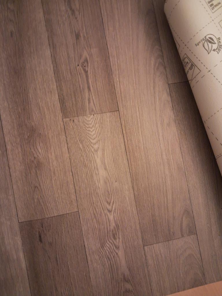 Vinyl zeil, Ophalen, Grijs, Nieuw, Minder dan 10 m²