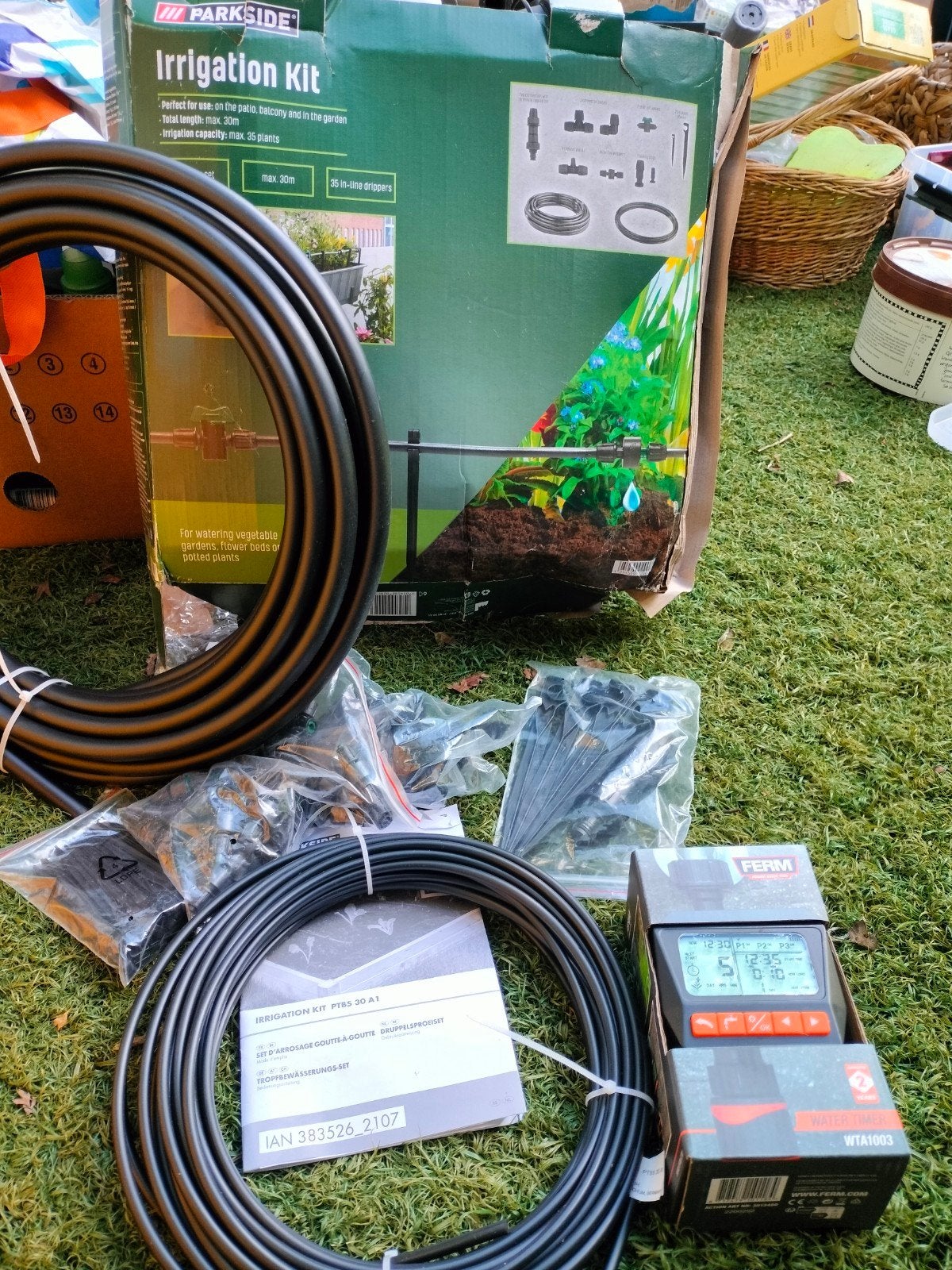 Nieuw WATERirrigratie systeem met tijdklok, Ophalen, Nieuw