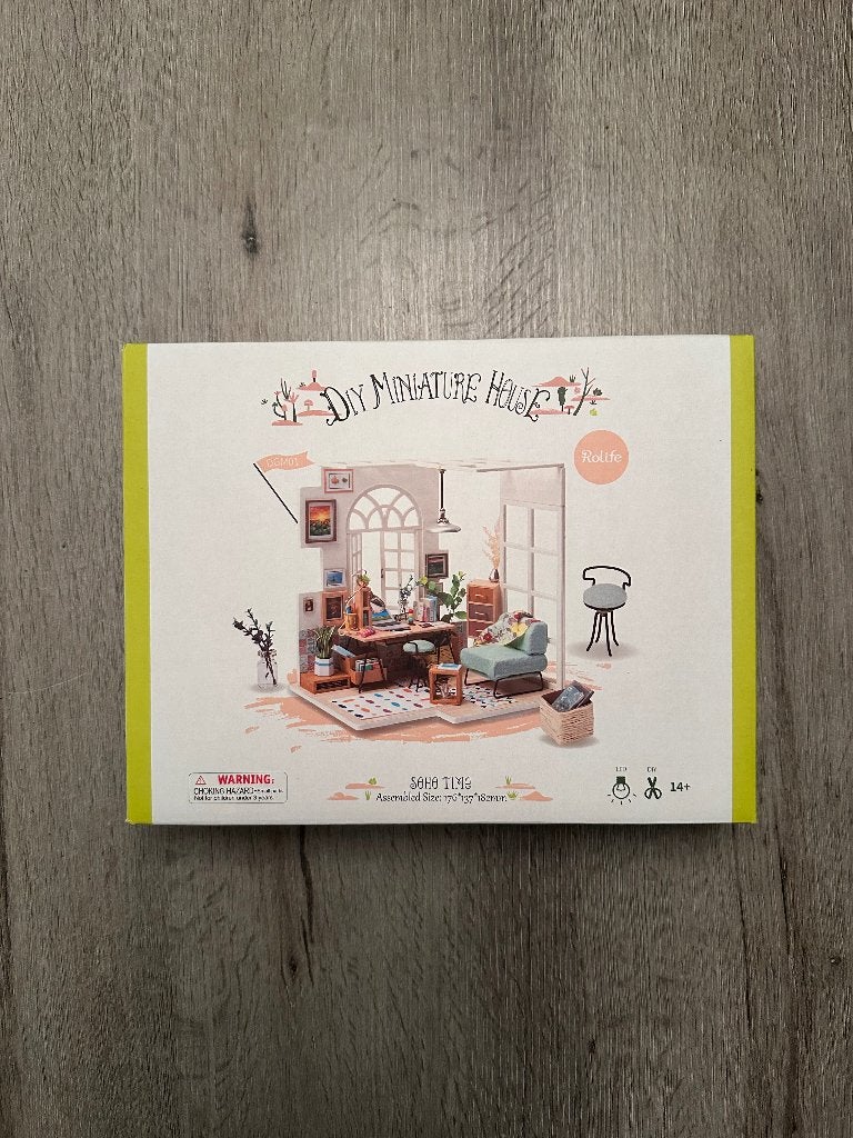 Robotime Rolife - DIY Miniature House - DGM01 - Soho Time, Gebouwen, Nieuw, Meerkleurig, Overige merken
