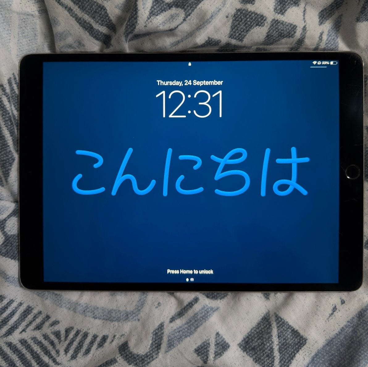 Ipad Pro 10.5 inch 2017 64GB grijs, Computers en Software, Gebruikt, Apple iPad, Wi-Fi, Ophalen