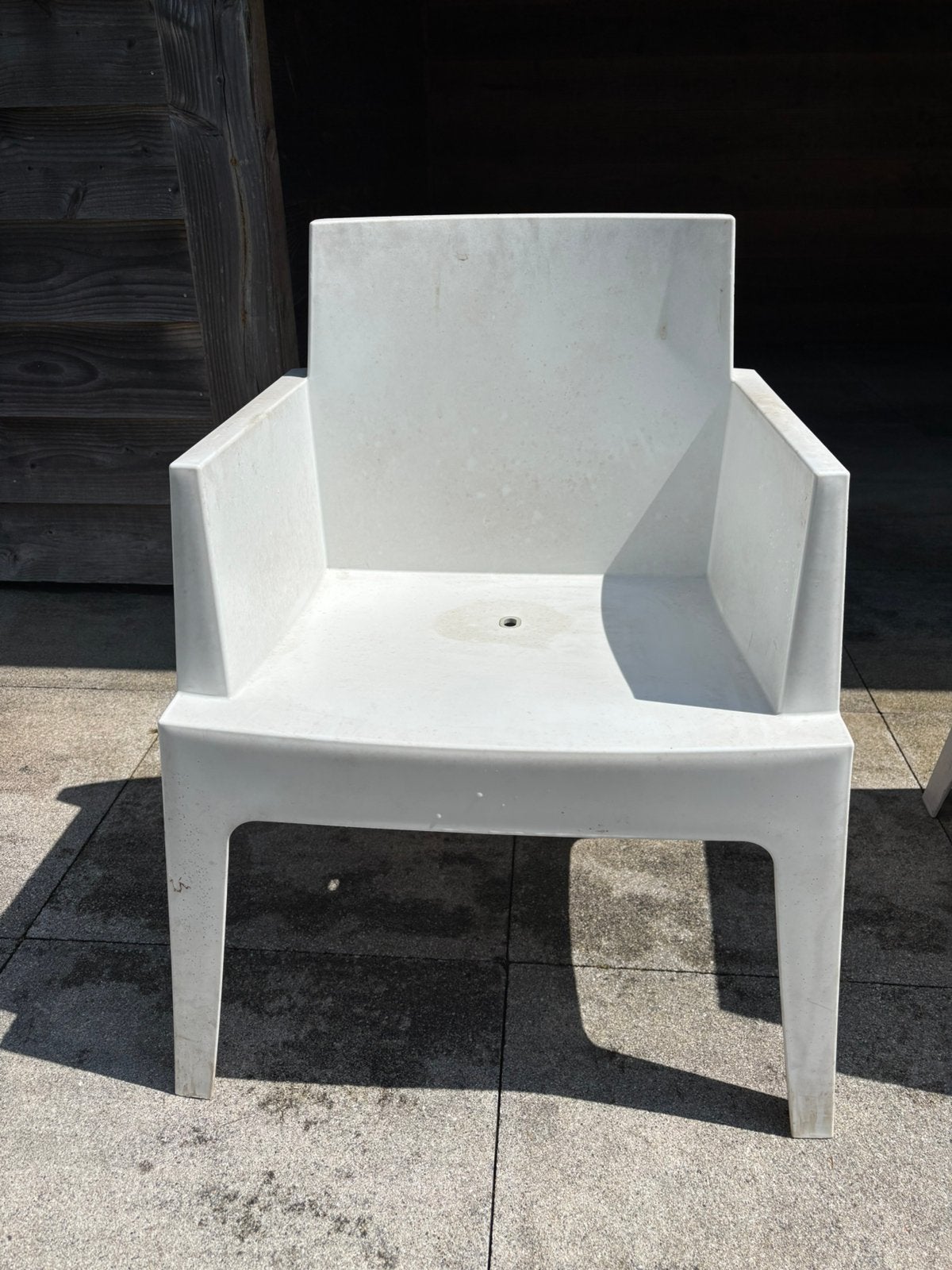 Witte Box Tuinstoelen, Ophalen, Zo goed als nieuw, Kunststof