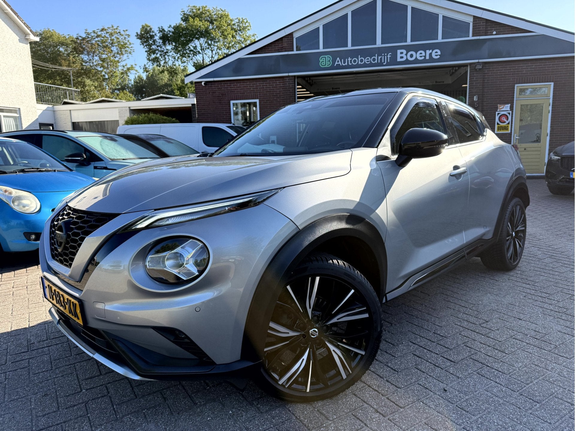 Nissan Juke 1.0 DIG-T N-Design Leer, 360camera, App Connect, Auto's, Voorwielaandrijving, Dealer onderhouden, Automatische klimaatregeling