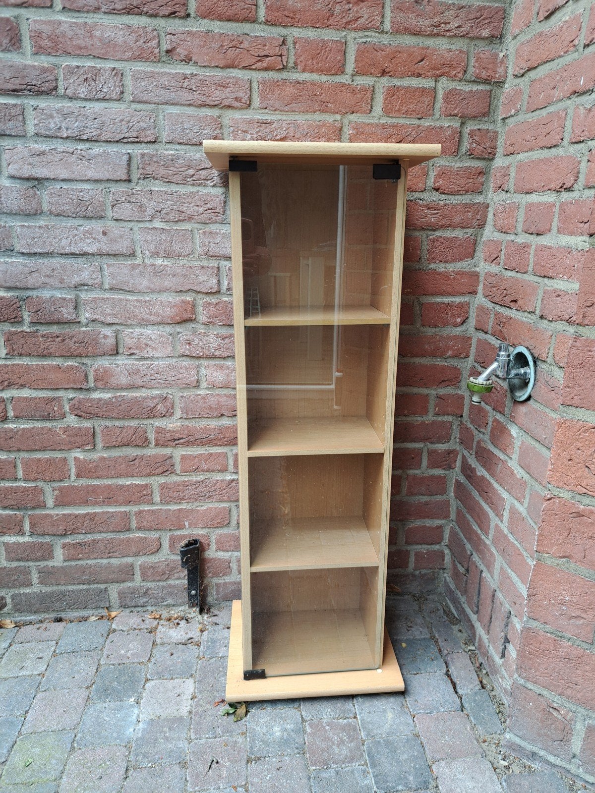 Vitrinekastje met deurtje - 97x33x28 cm, Huis en Inrichting, Kasten | Vitrinekasten, Ophalen, Minder dan 50 cm, Minder dan 100 cm
