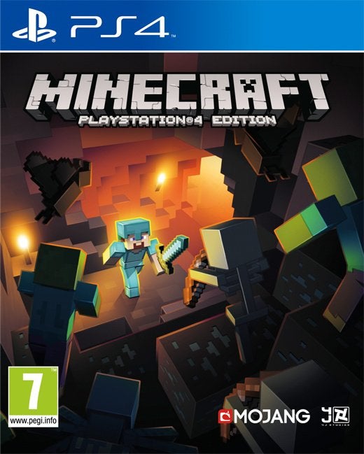 minecraft playstation 4 edition, Avontuur en Actie, Ophalen of Verzenden, Zo goed als nieuw, 3 spelers of meer