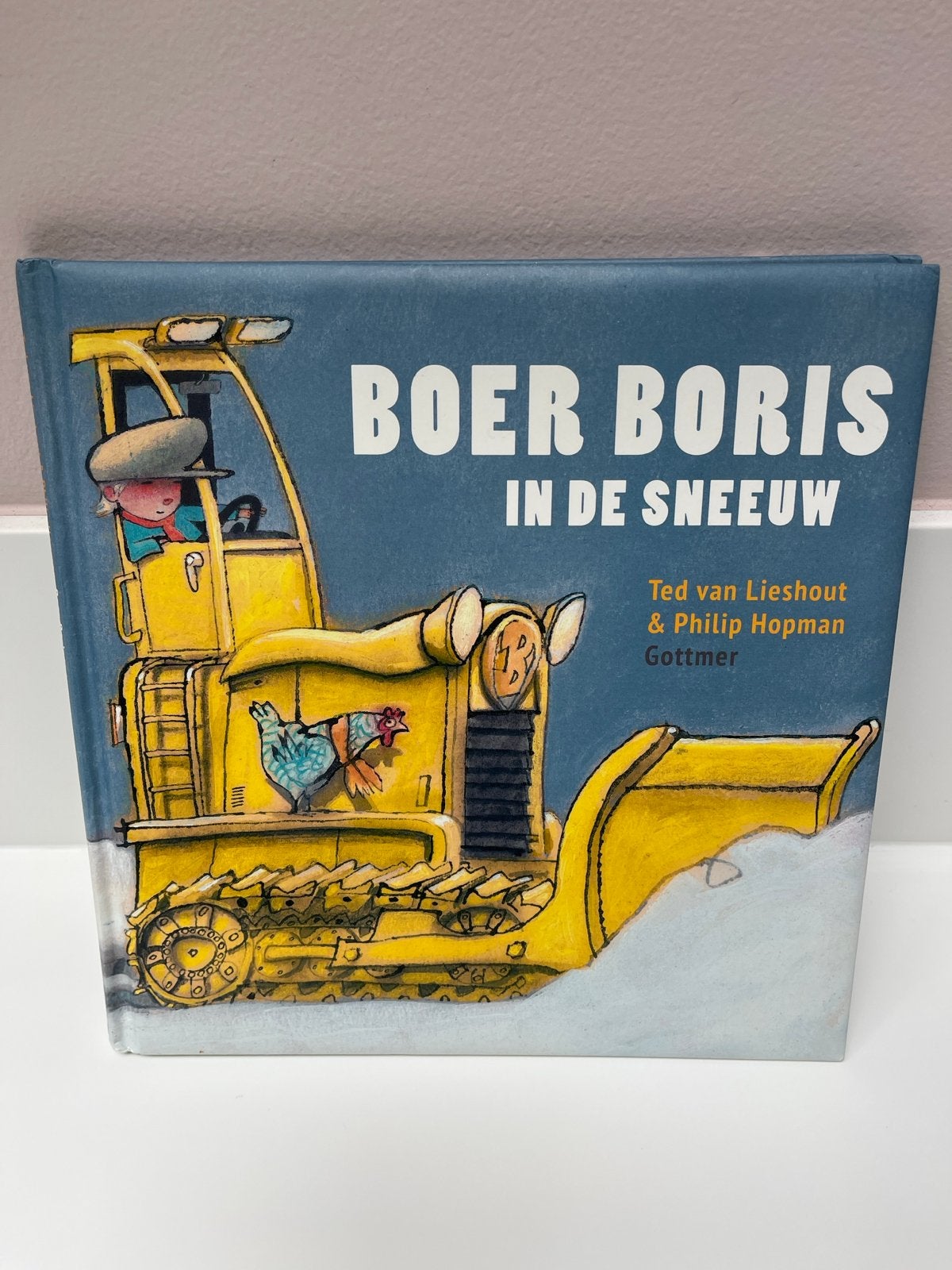 Boer Boris in de Sneeuw - Prentenboek, Fictie algemeen, Jongen of Meisje, Ophalen of Verzenden, Zo goed als nieuw