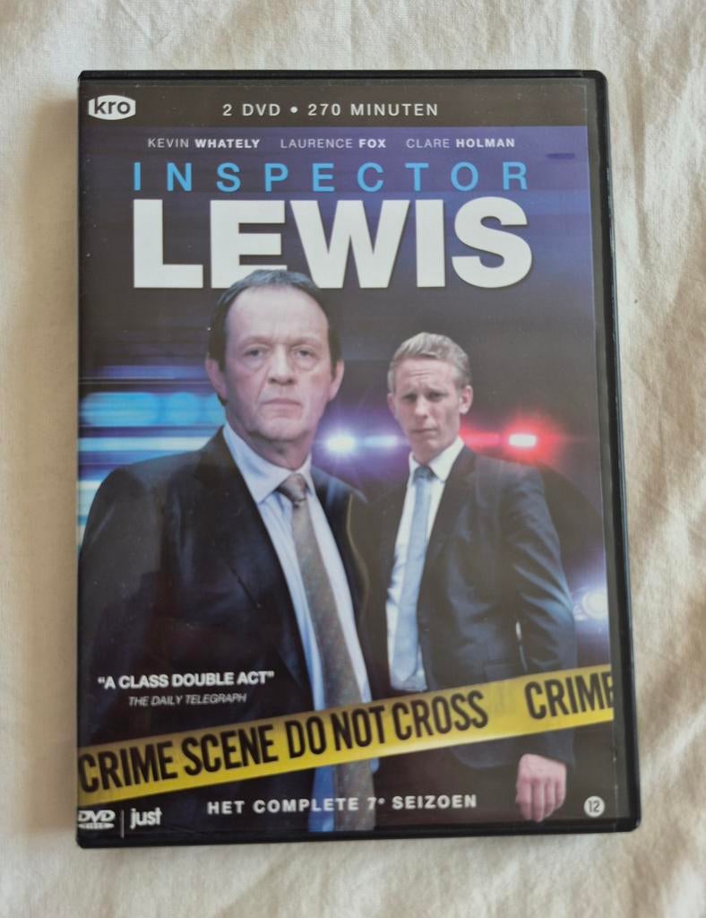 Inspector Lewis dubbel DVD, Vanaf 12 jaar, Ophalen of Verzenden, Zo goed als nieuw