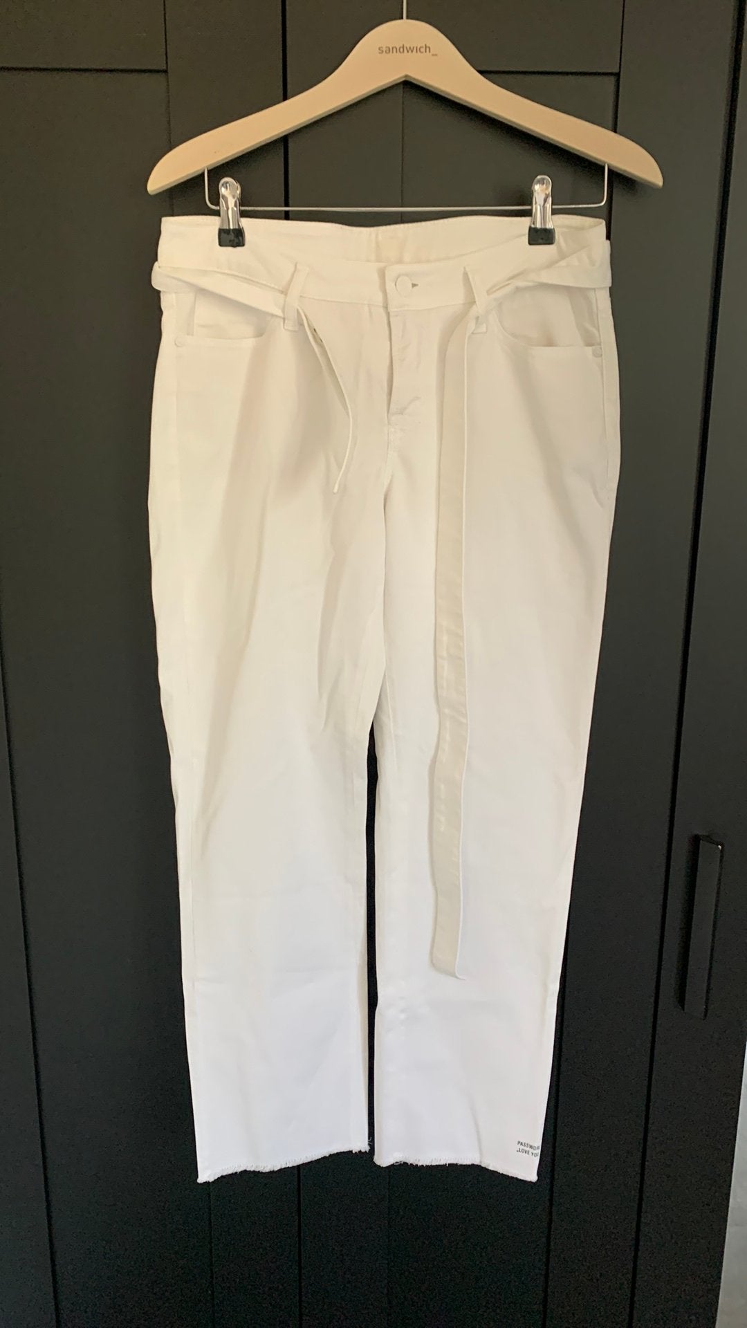 Gambio scout cropped broek maat 38, Maat 38/40 (M), Wit, Ophalen of Verzenden, Zo goed als nieuw