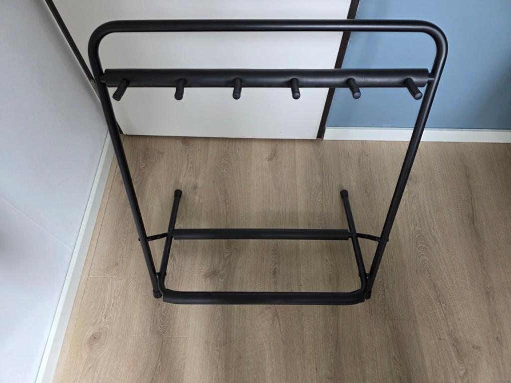 Thomann gitaarstandaard voor 5 gitaren, Ophalen, Gebruikt, Instrumentstandaard, Gitaar