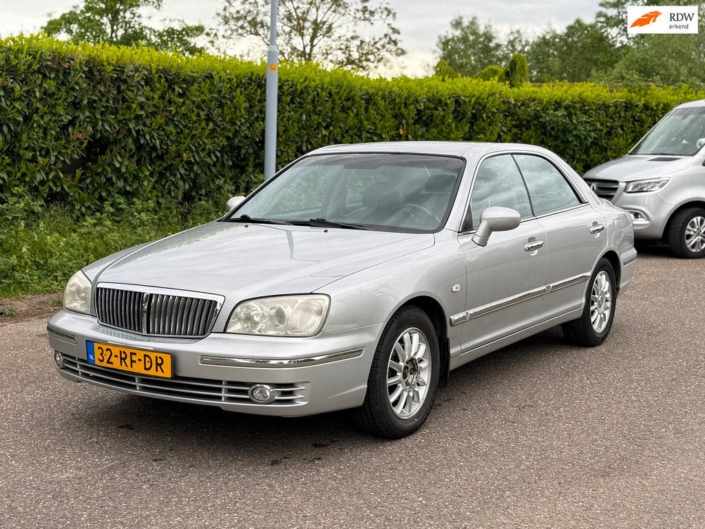 Hyundai XG 3.5-24V V6 Style Benzine Automaat Airco Leer Stoe, Auto's, Hyundai, Automaat, 1650 kg, Bedrijf, 6 cilinders