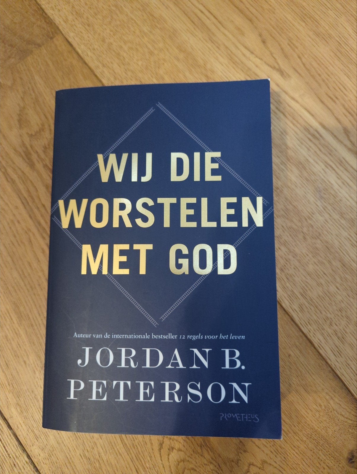 Wij die worstelen met God - Jordan B. Peterson, Ophalen of Verzenden, Zo goed als nieuw, Jordan B. Peterson, Christendom | Katholiek