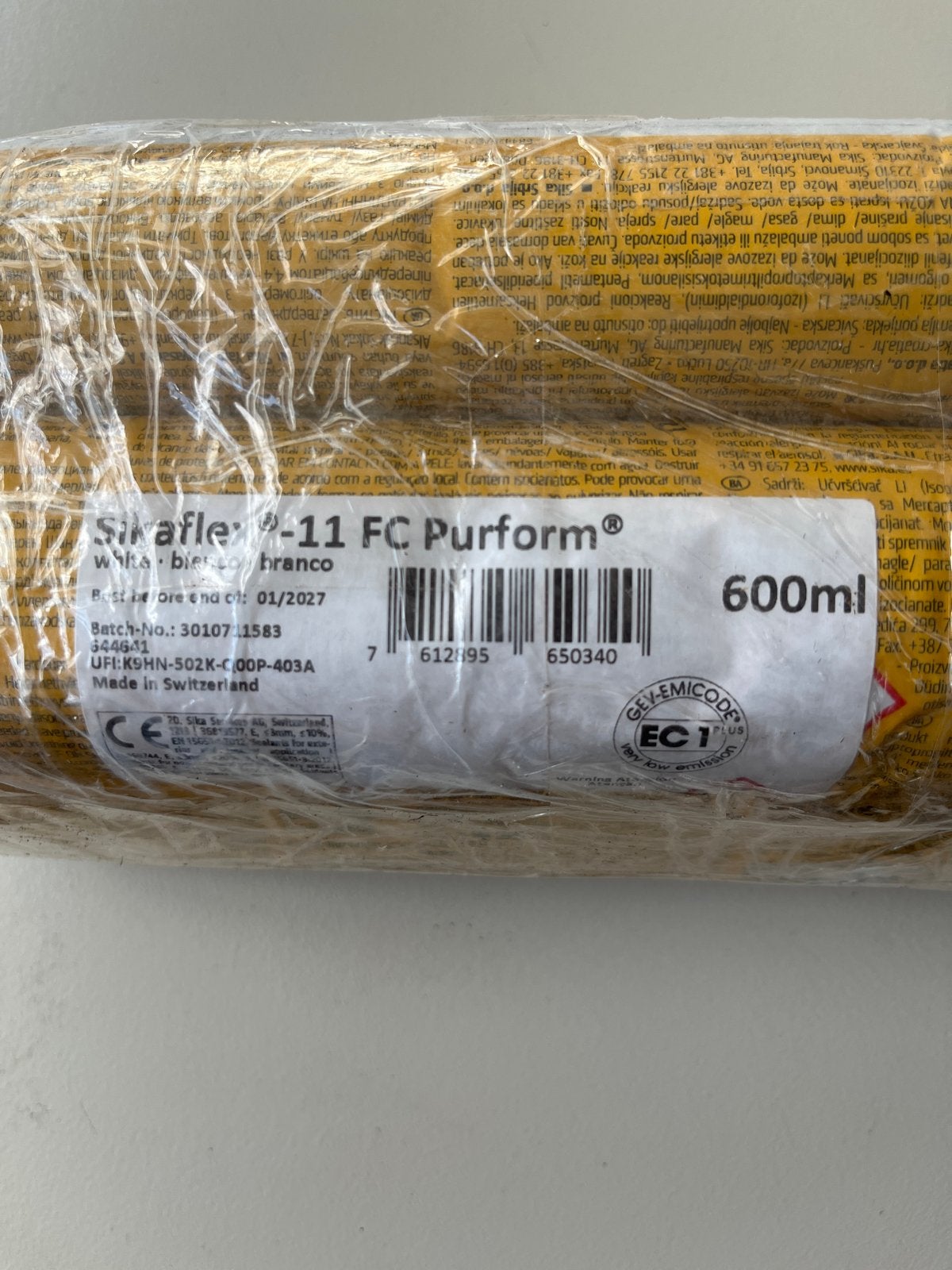 Sikaflex -11 FC Purform kit, 8 stuks, Ophalen of Verzenden, Nieuw, Overige materialen