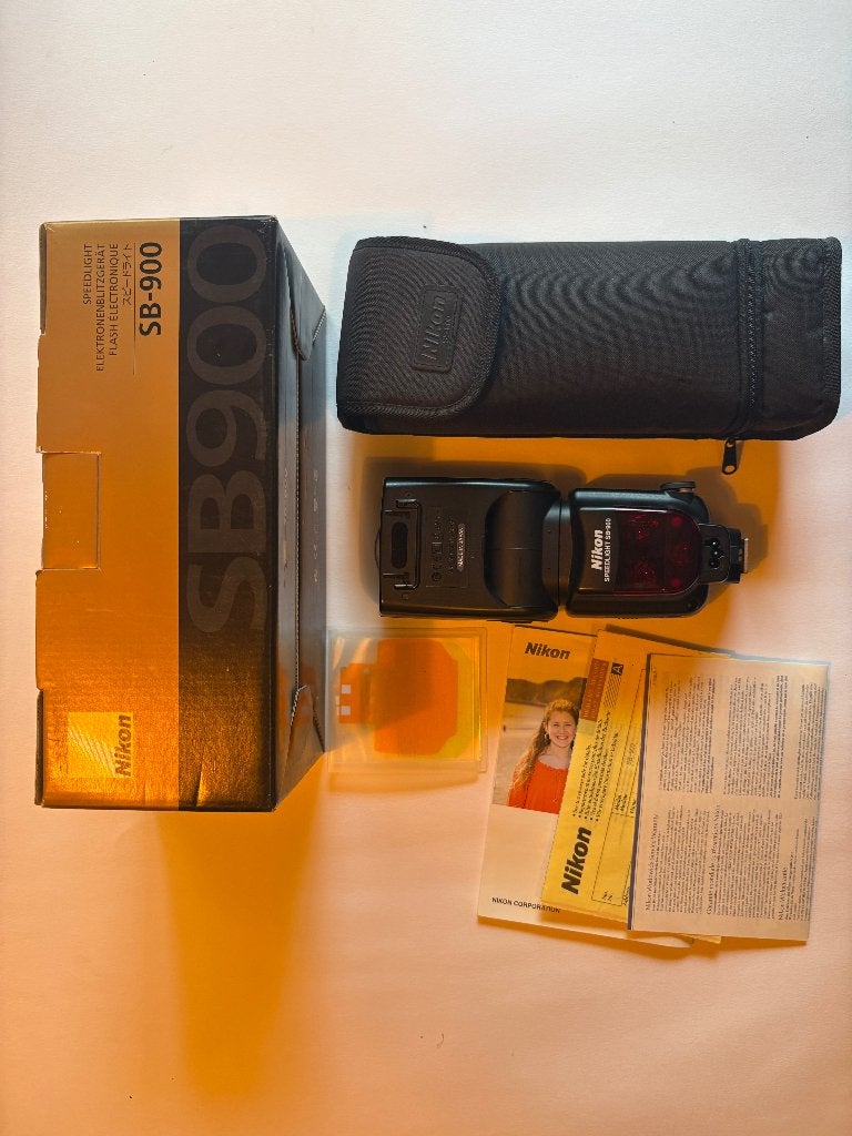 Nikon Speedlight SB-900 flitser, Gebruikt, Externe flitser, Ophalen of Verzenden, Nikon