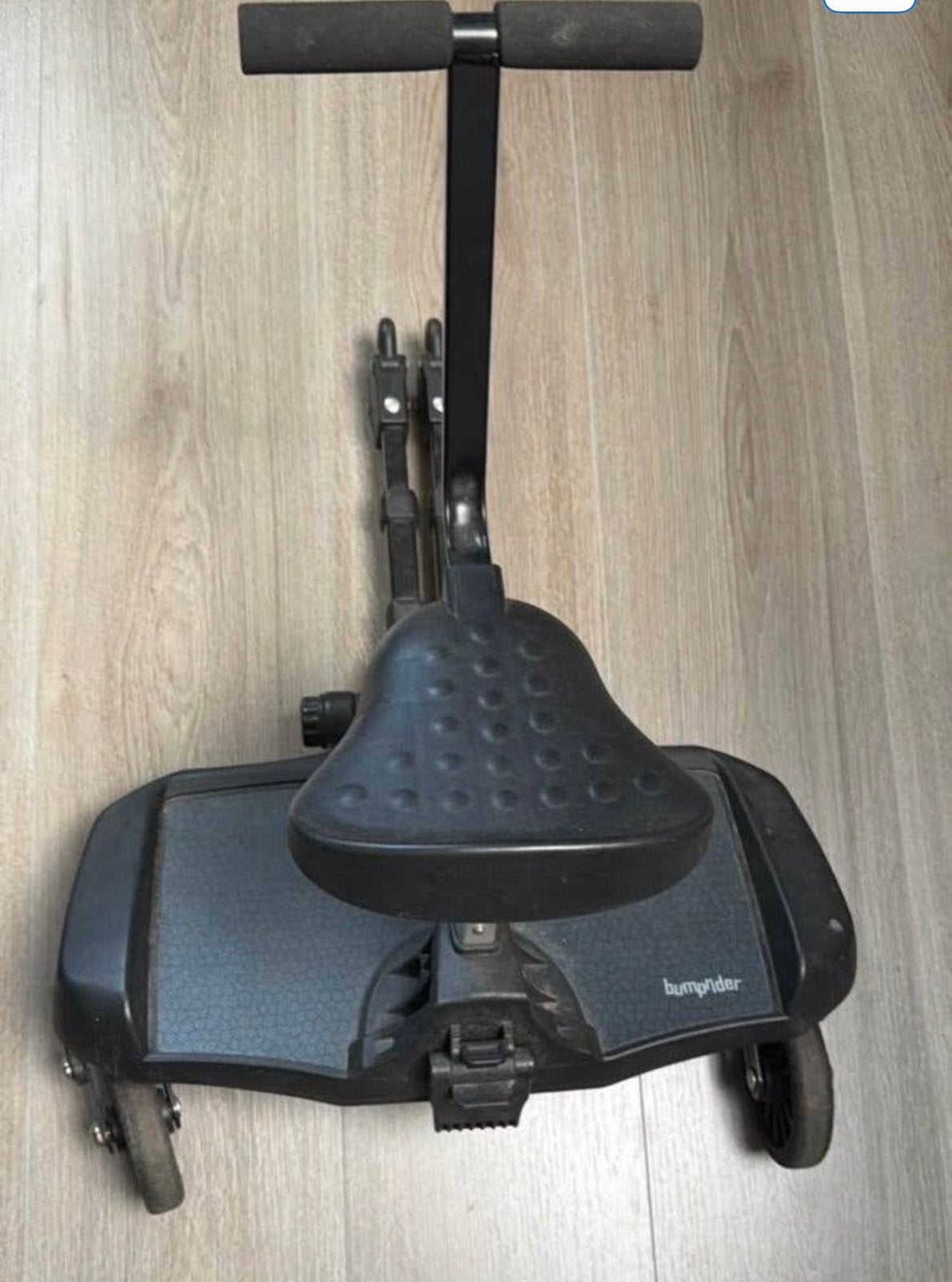 Bumprider meerijdplankje met zitje, Ophalen of Verzenden, Gebruikt
