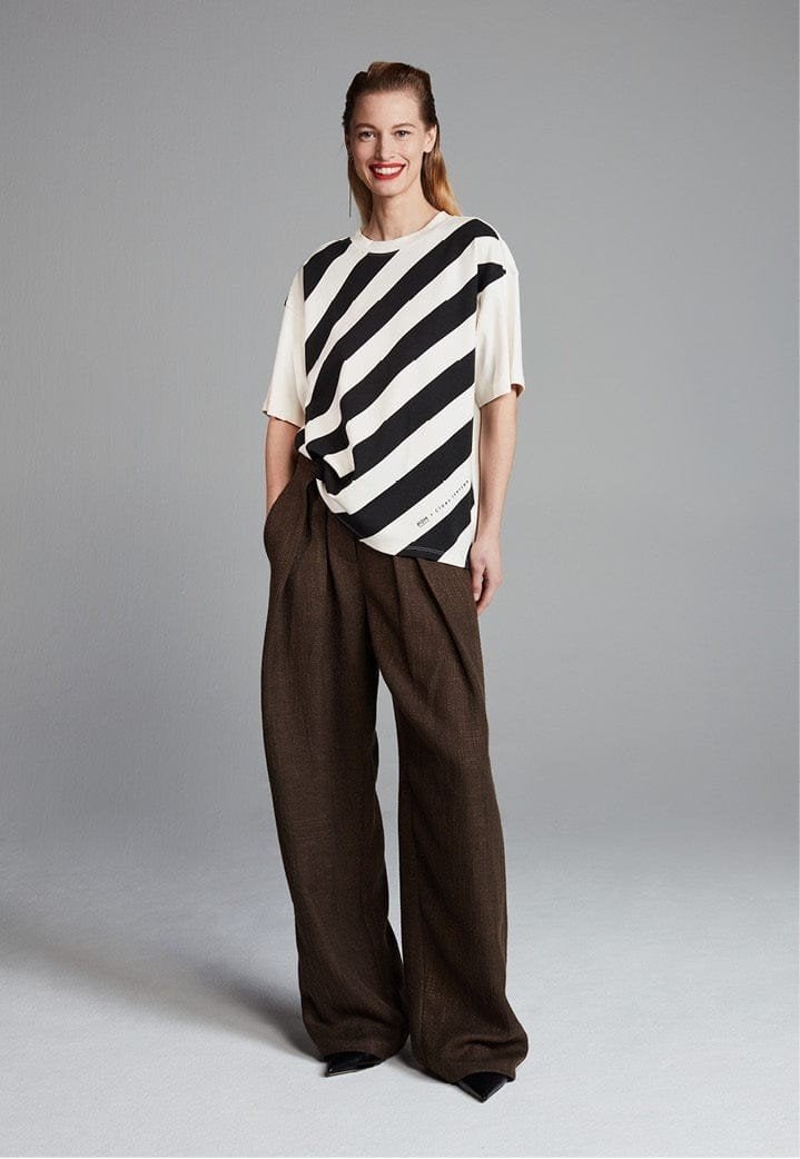 Pom amsterdam x Claes Iversen pantalon nieuw, Bruin, Verzenden, Maat 42/44 (L), Nieuw