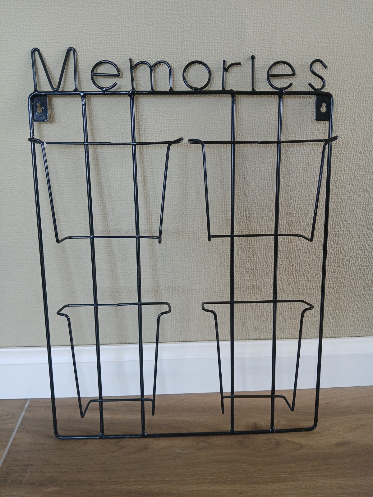 zwart metalen kaartenrek / foto rek 35 x 48 cm. NIEUW, Metaal, Wandmontage, Overige typen, Nieuw