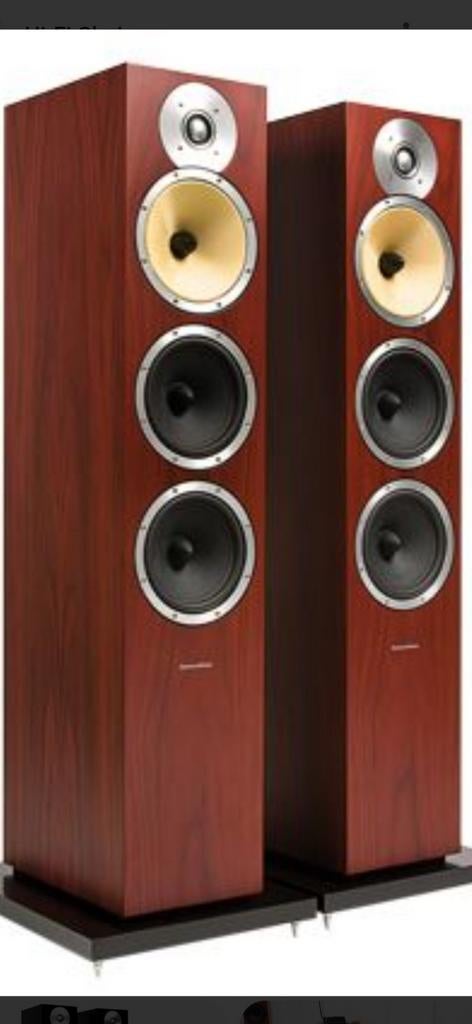 Zoek B&W CM9 ROSENUT, Ophalen, 120 watt of meer, Front, Rear of Stereo speakers, Overige merken