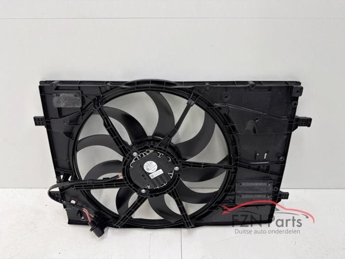 VW Golf 8 Ventilator Enkelfan + Koelluchtventilator + Behuiz, Ophalen of Verzenden, Gebruikt