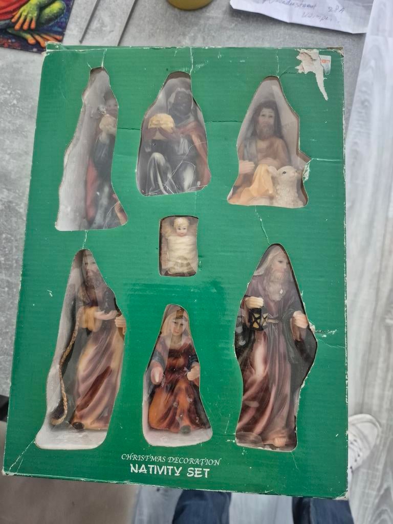 Kerststal set beelden. Nativity set, Diversen, Ophalen