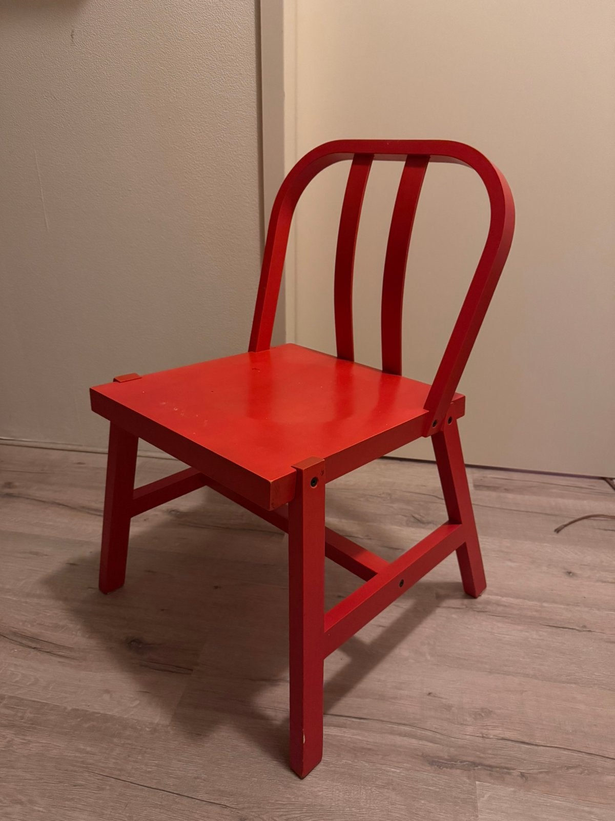 Rode ikea stoel Nike Karlsson, Ophalen, Gebruikt, Eén, Rood