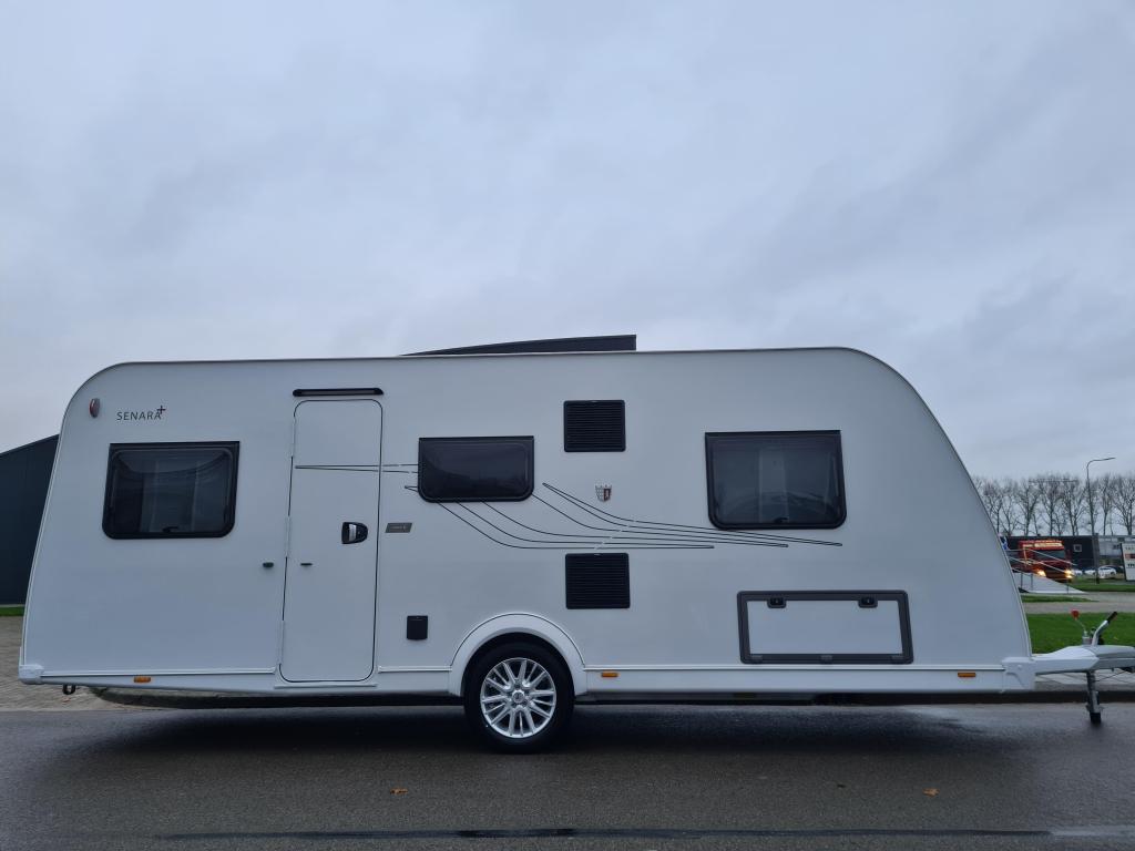 Tabbert Senara 550 E Meeneemprijs, Caravans en Kamperen, Schokbreker, Rondzit, Tabbert, Bedrijf