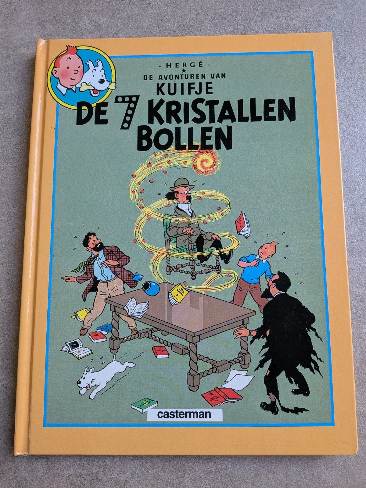 Kuifje - De 7 Kristallen Bollen (hardcover, 1975), Boeken, Eén stripboek, Ophalen of Verzenden, Nieuw, Hergé