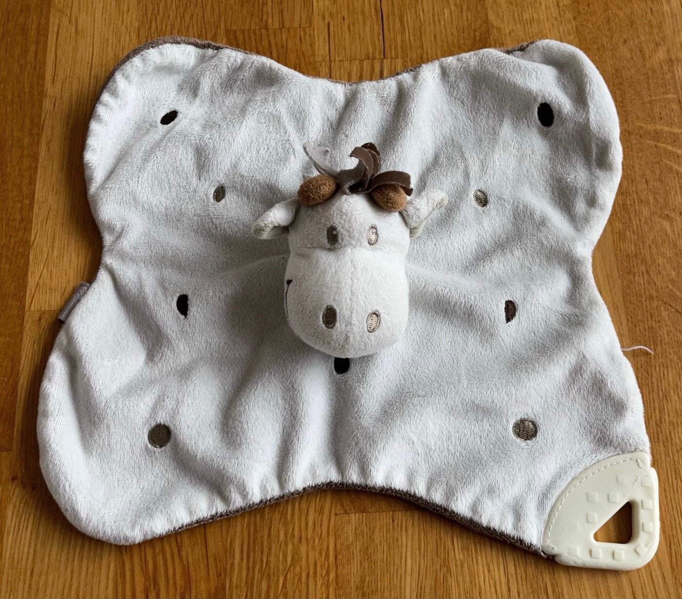 knuffeldoek koe, schoon en netjes, Ophalen of Verzenden, Zo goed als nieuw