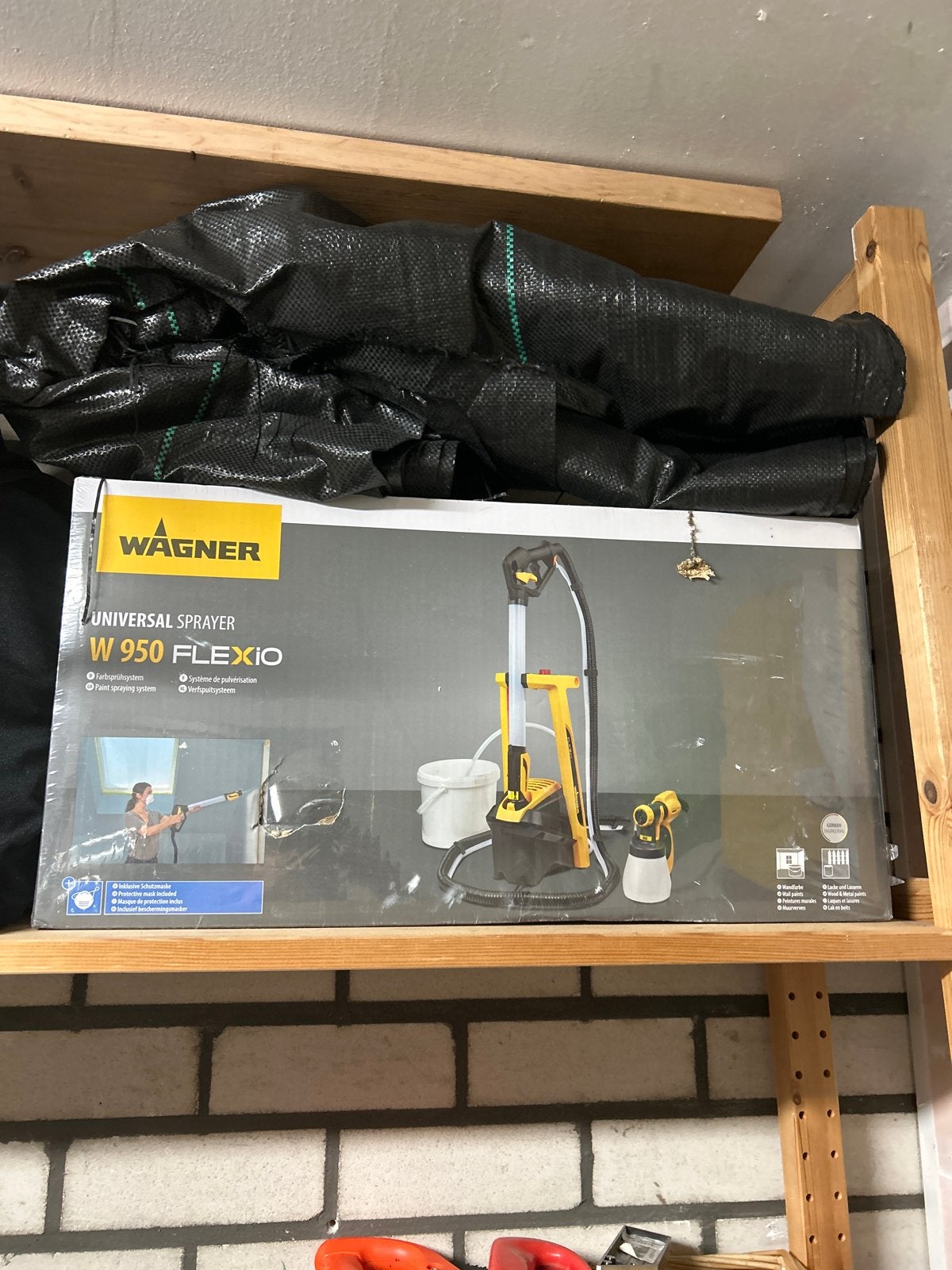 Wagner W 950 Flexio Universal Sprayer - Nieuw in doos, Doe-het-zelf en Verbouw, Ophalen of Verzenden, Nieuw, Verfspuit of Verfpomp