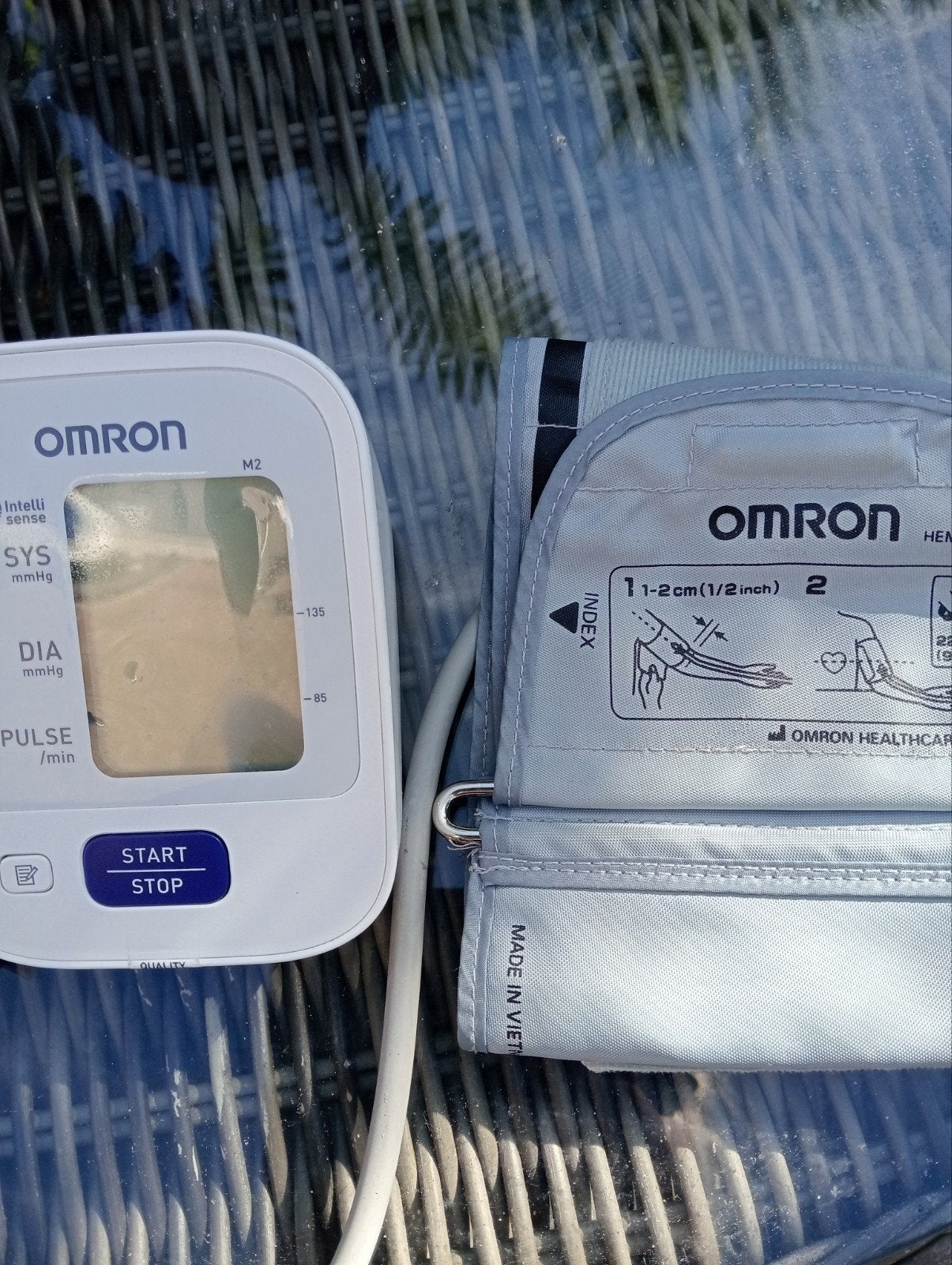 Omron bloeddrukmeter in goede staat, Ophalen of Verzenden, Zo goed als nieuw, Overige typen
