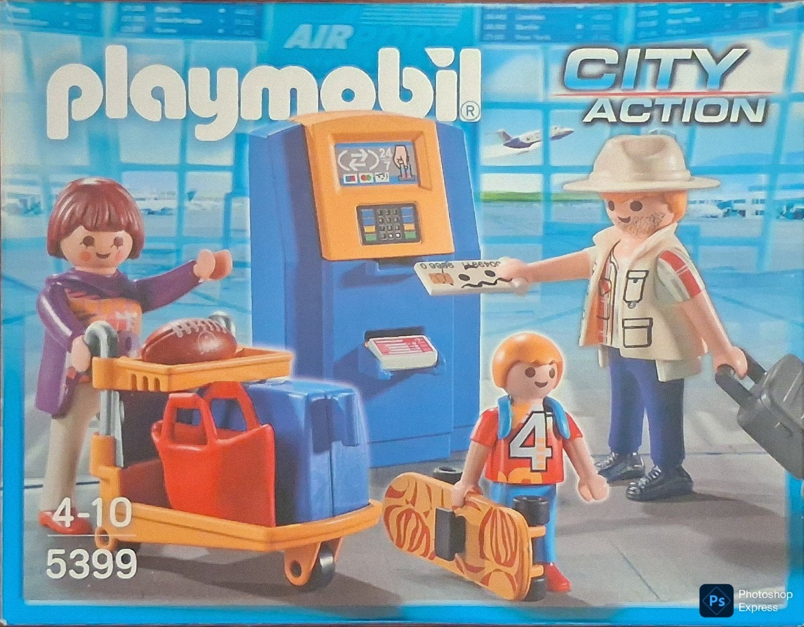 City Action Vakantiegangers Aan Incheckbalie 5399, Ophalen of Verzenden, Gebruikt, Complete set