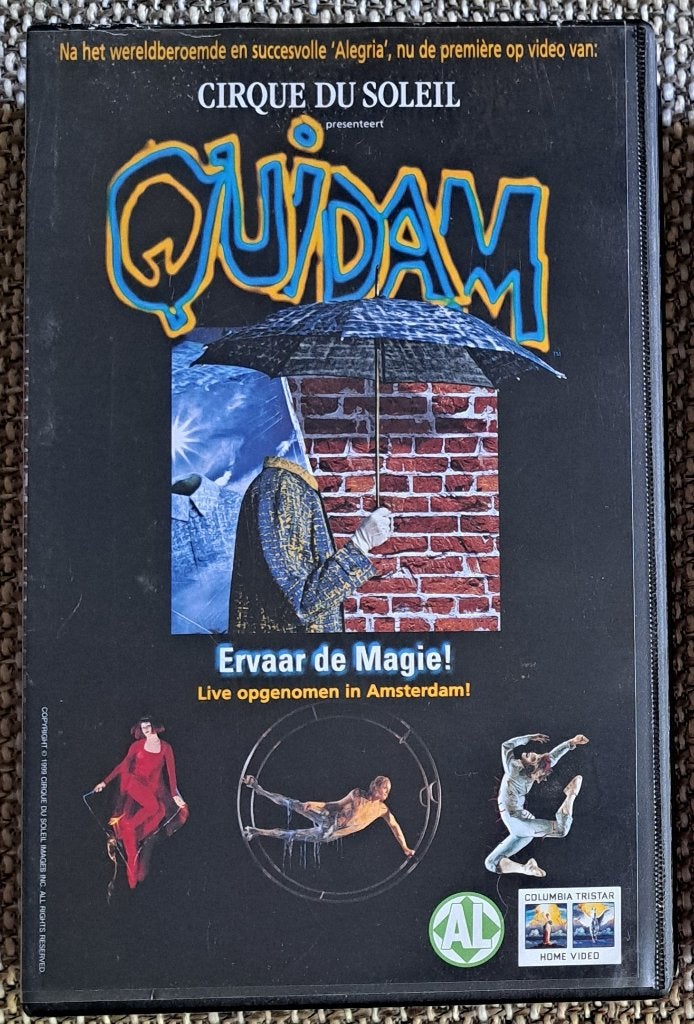 QUIDAM – CIRQUE DU SOLEIL     (zo goed als nieuw), Alle leeftijden, Ophalen of Verzenden, Zo goed als nieuw