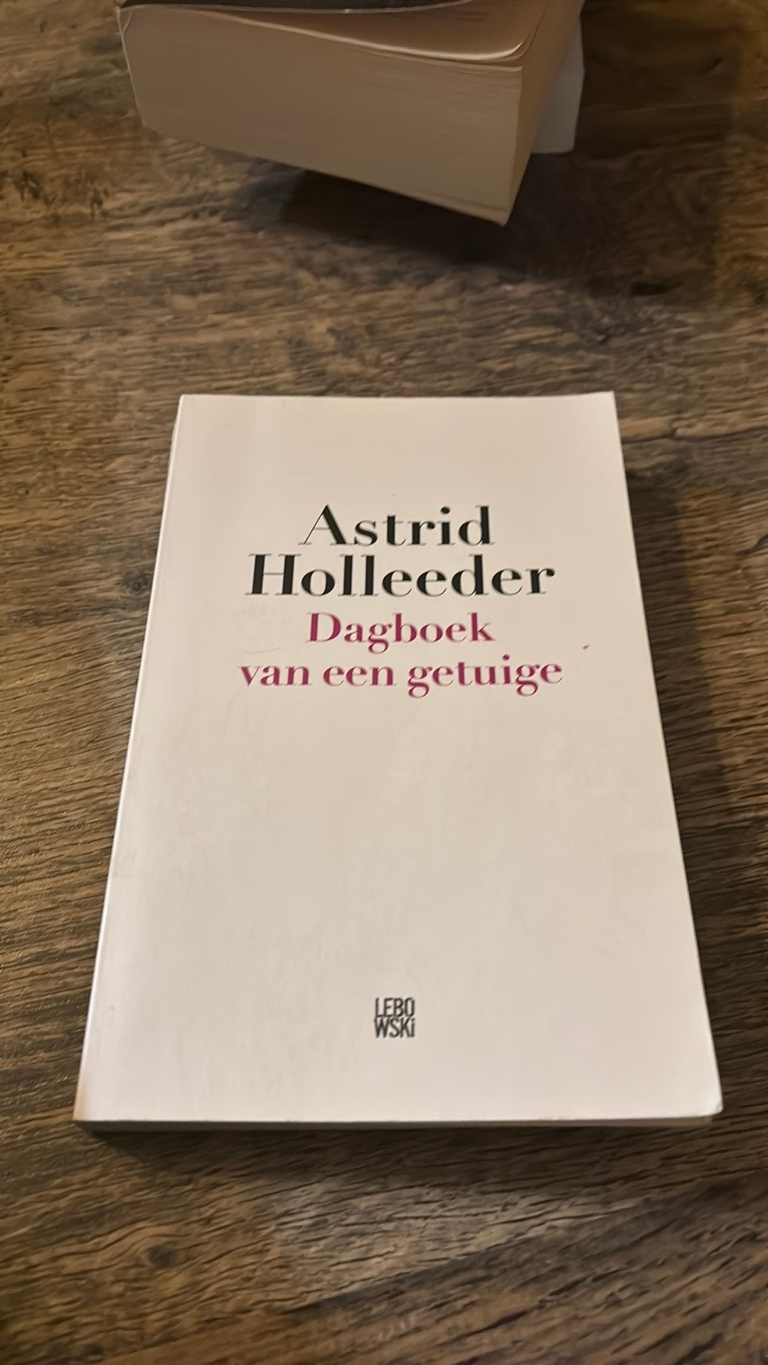 Dagboek van een getuigen Astrid holleerder, Ophalen of Verzenden, Gelezen