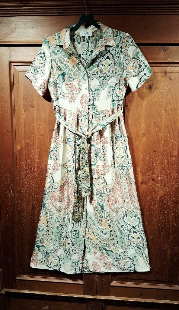 luchtige silk-look zomerjurk M JS Millenium, Kleding | Dames, Jurken, Maat 38/40 (M), Overige kleuren, Ophalen of Verzenden, Zo goed als nieuw