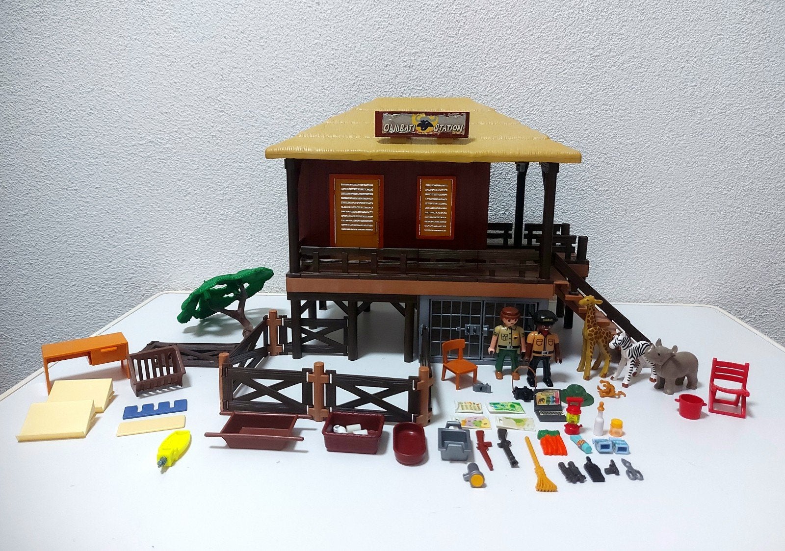Playmobil 4826 Safari Verzorgingspost, Wild life, Gebouw, Complete set, Ophalen of Verzenden