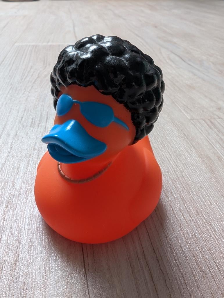 Badeend Afro, Kinderen en Baby's, Speelgoed | Badspeelgoed, Ophalen of Verzenden, Zo goed als nieuw
