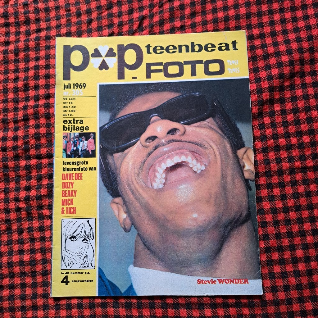 Popfoto / Teenbeat juli 1969, Ophalen of Verzenden, 1960 tot 1980, Tijdschrift