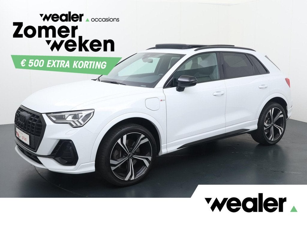 Audi Q3 45 TFSI e S edition | 245 PK | SoH 92% | Trekhaak |, Auto's, Audi, Gebruikt, Met garantie (alle), Wit, Hybride Elektrisch/Benzine