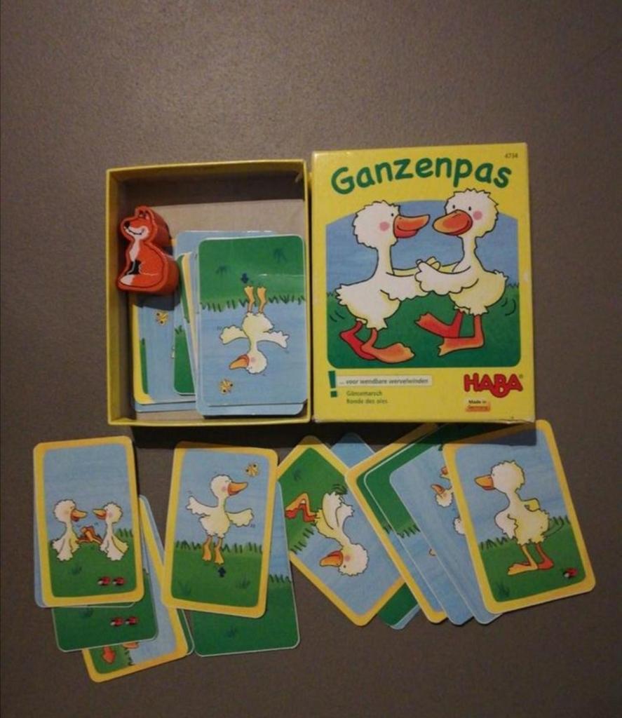 Ganzenpas, haba spel, Een of twee spelers, Ophalen of Verzenden, Zo goed als nieuw