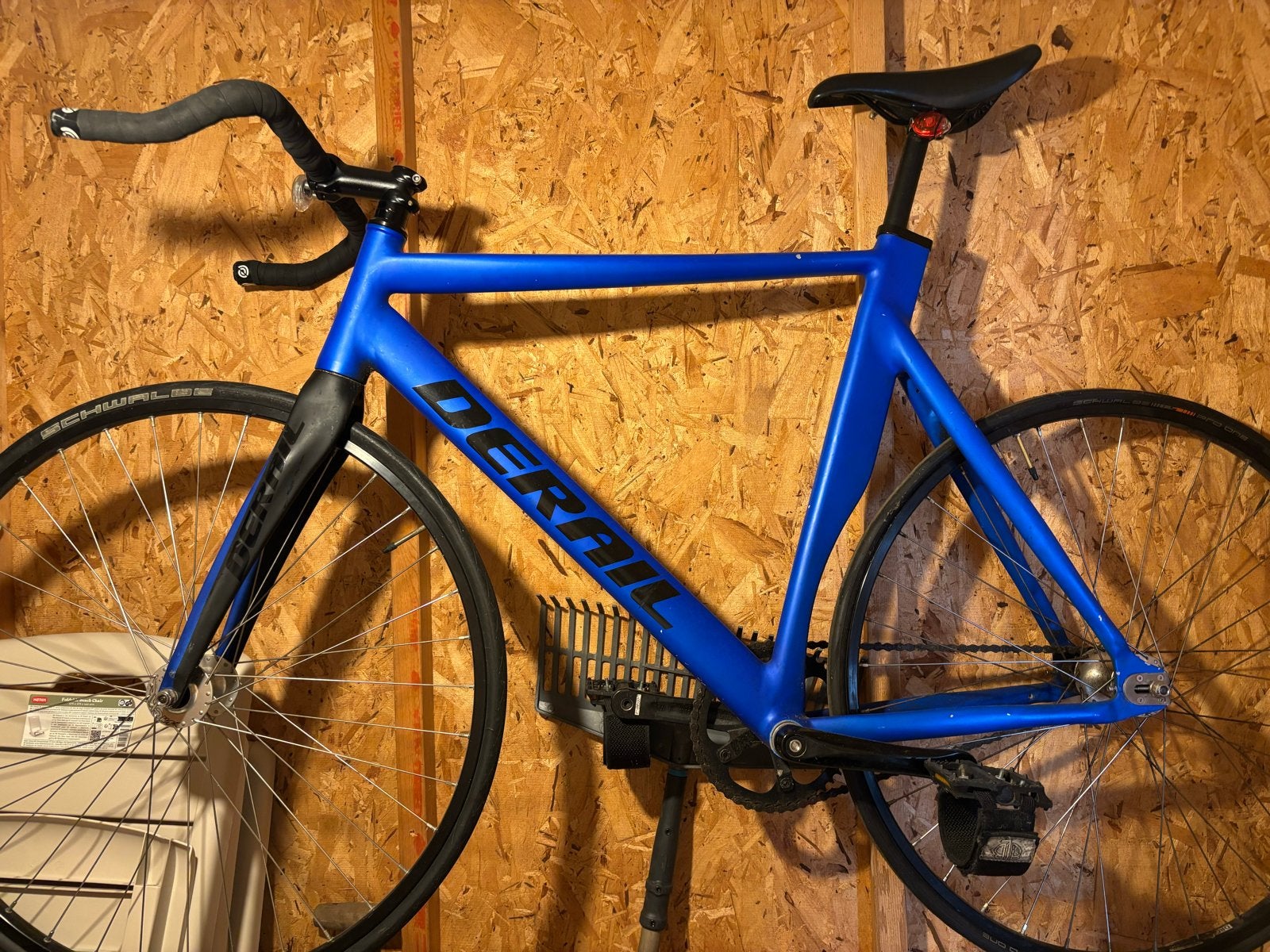 Derail racefiets - Blauw, Gebruikt, 53 tot 57 cm, Ophalen, Overige merken
