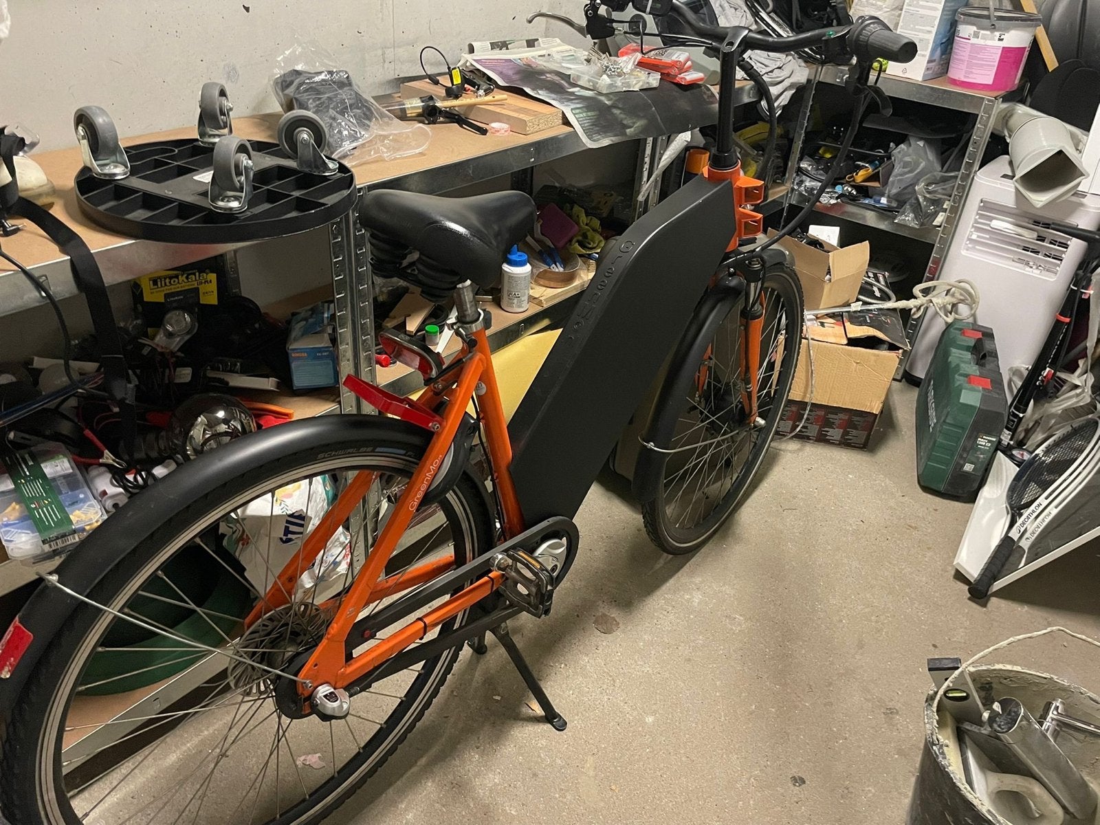 GreenMo elektrische bakfiets, Ophalen, Gebruikt, Overige merken