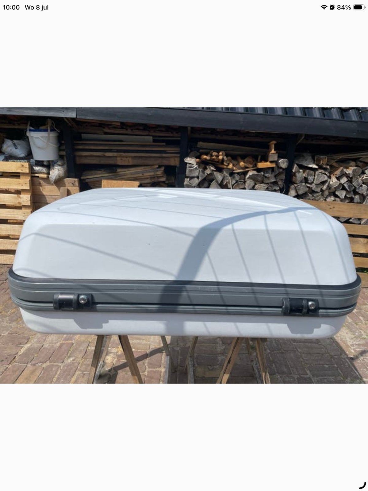 Ruime dakkoffer voor extra bagageruimte voor de camper, Ophalen, Gebruikt