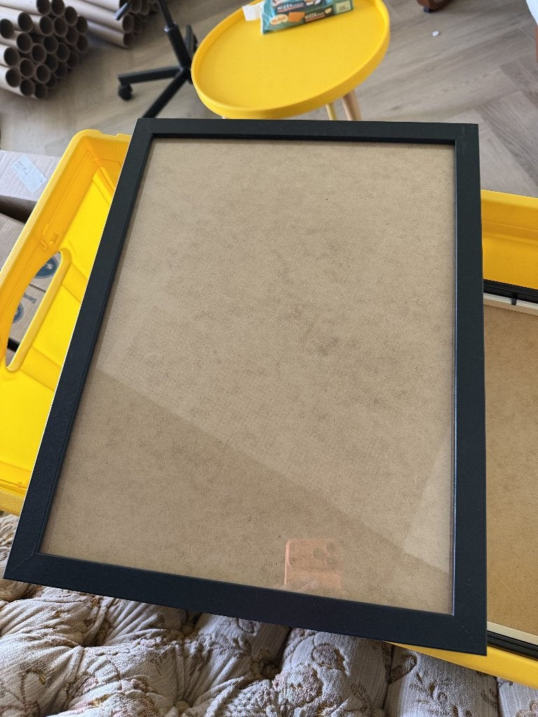 8 fotolijsten 30x40cm (IKEA Rodalm), Audio, Tv en Foto, Fotografie | Fotolijsten, Ophalen, Gebruikt, Standaard fotolijst, Overige materialen