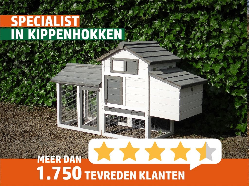 Kippenhok voor beginners | Bouwpakket | Hok Eggy S