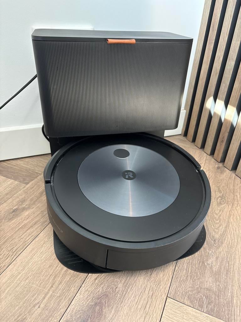 iRobot Roomba j7+ met leegstation - Topstaat, Ophalen, Gebruikt, Stofzak, Robotstofzuiger