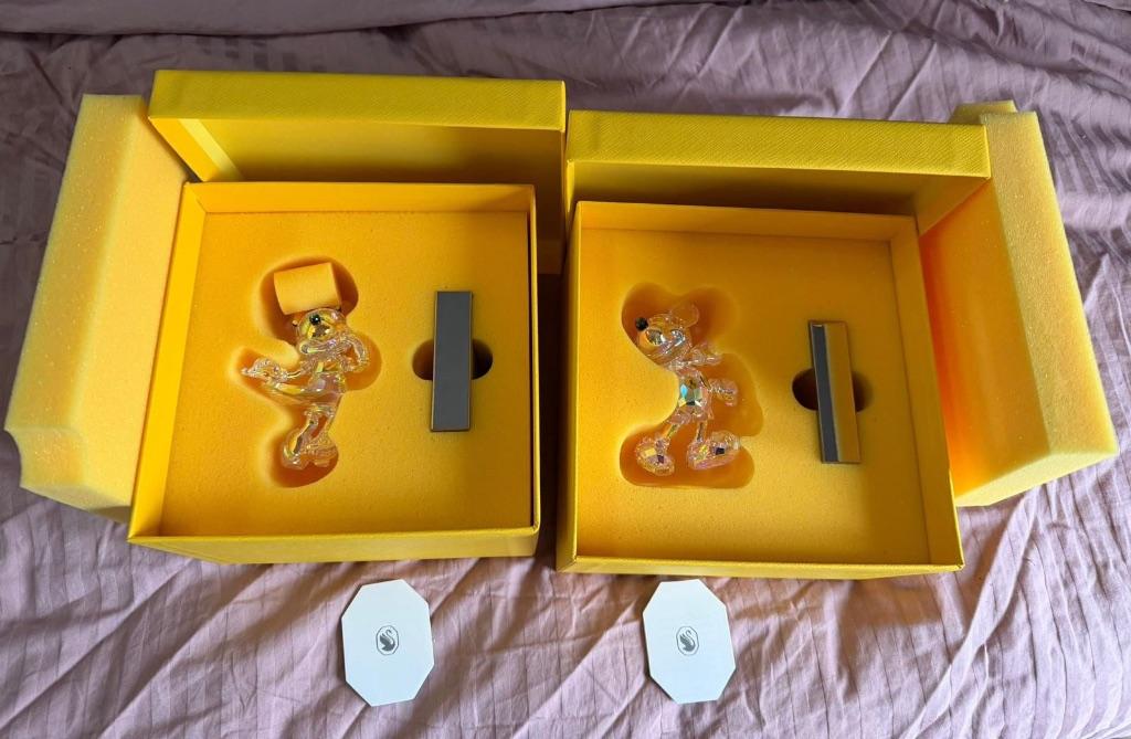 Swarovski Disney Mickey & Minnie – NIEUW IN DOOS – SET, Ophalen, Nieuw, Figuurtje