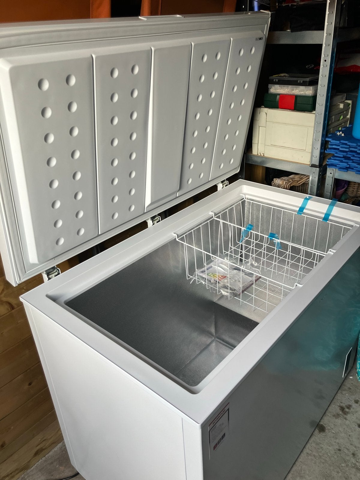 Inventum Diepvrieskist - 2 maanden oud & 5 jaar garantie, Vrieskist, Zo goed als nieuw, Vrijstaand, 90 cm of meer